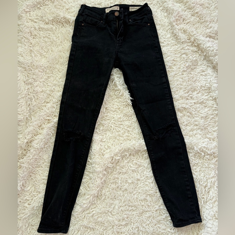 Bullhead Women's Black Skinny Jeans